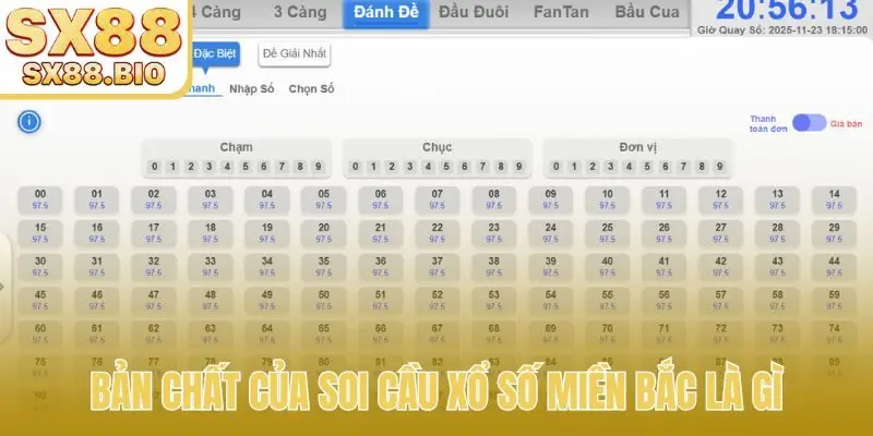 Bản chất của soi cầu xổ số miền Bắc là gì