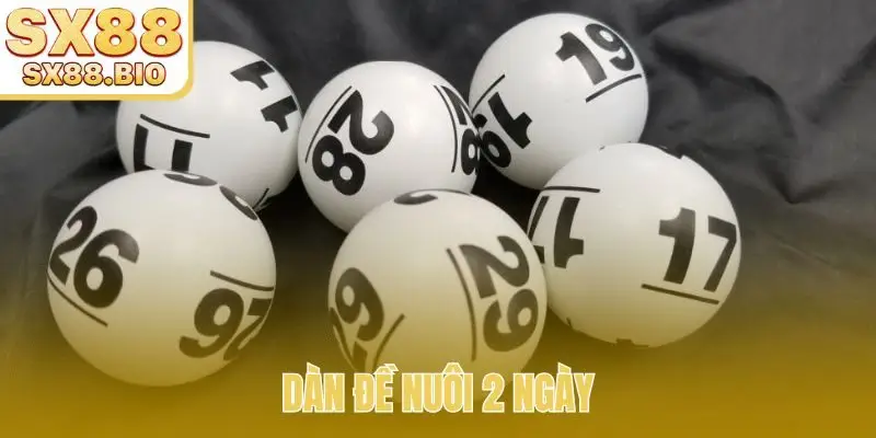 dàn đề nuôi 2 ngày