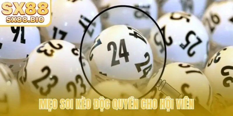 Mẹo soi kèo độc quyền cho hội viên